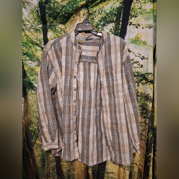 Cache Creek coarse cotton plaid - Picture 1 of 7